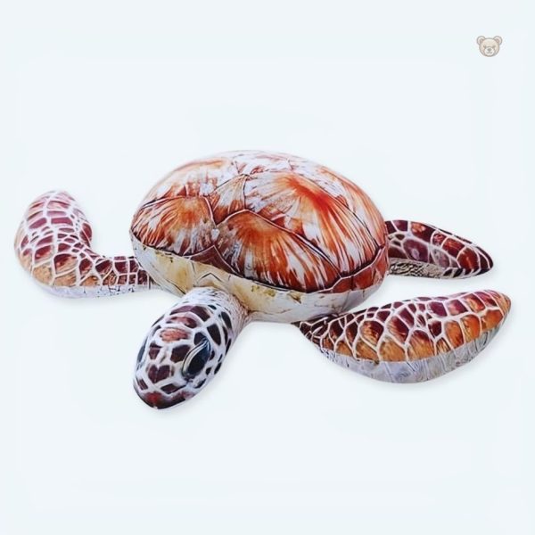 peluche-tortue-rouge-ocean-douce-enfant-calin-1 Peluche tortue rouge douce pour enfant