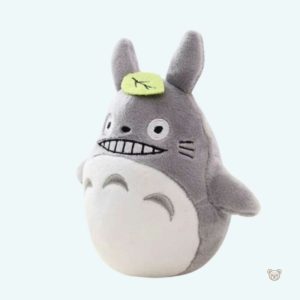 Peluche grise de Totoro, idéale pour les enfants rêveurs