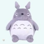 Peluche Totoro gris doux