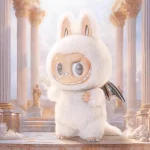 Zimomo, peluche Labubu au design angélique
