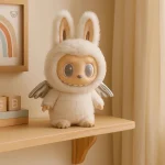 Peluche Labubu ange, douce et réconfortante pour tous