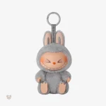 Labubu assis, peluche à thème mystère