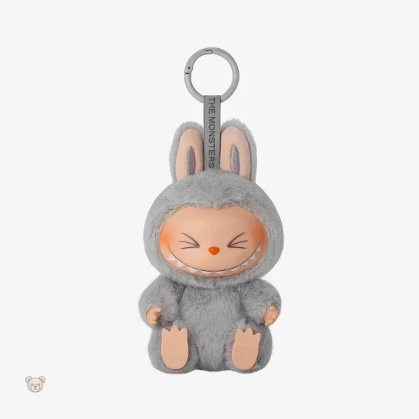 Labubu assis, peluche à thème mystère