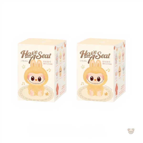 Peluche Labubu assise en boîte mystère - vue 5