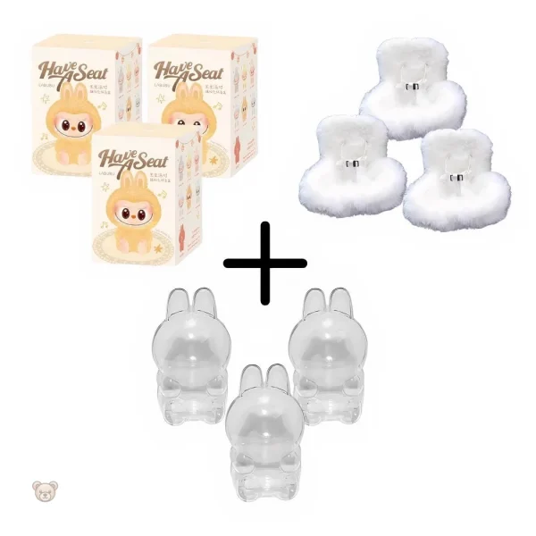Peluche Labubu assise en boîte mystère - vue 13