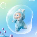 Peluche mystère Labubu aux couleurs vives
