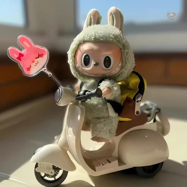 Boîte mystère Labubu avec peluche
