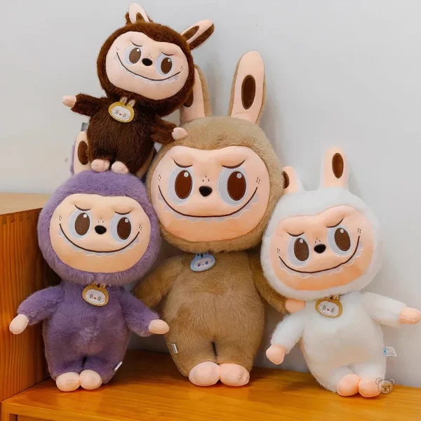 Peluches géantes Labubu, parfaites pour les câlins