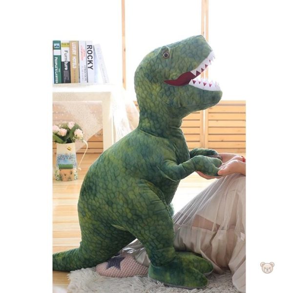 Tyrannosaure en peluche, grand et câlin pour les jeunes aventuriers