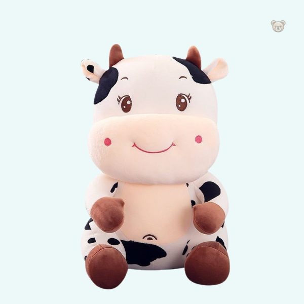 peluche-vache-bebe-souriant-1 Peluche vache bébé souriante