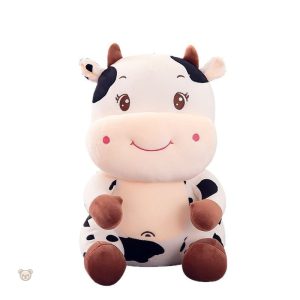 Vache en peluche douce et joyeuse pour enfants