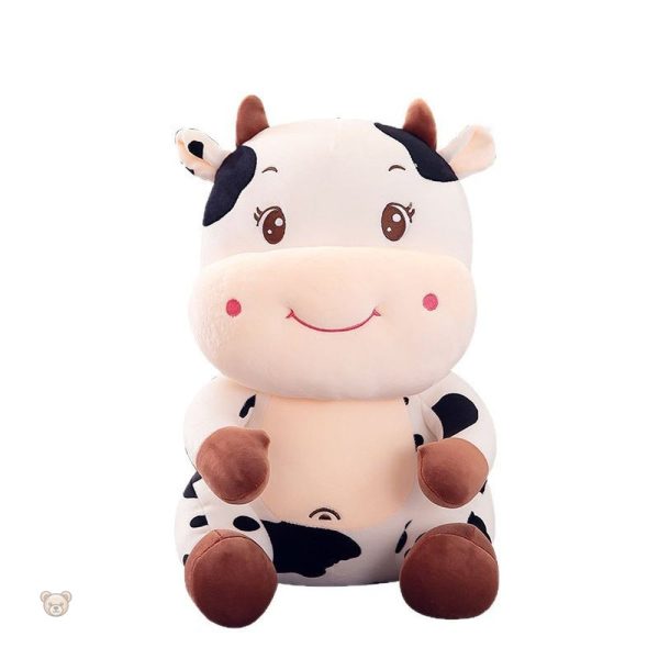 Vache en peluche douce et joyeuse pour enfants