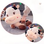 Peluche adorable vache pour les tout-petits