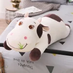 Peluche vache colorée, douce et adorably mignonne