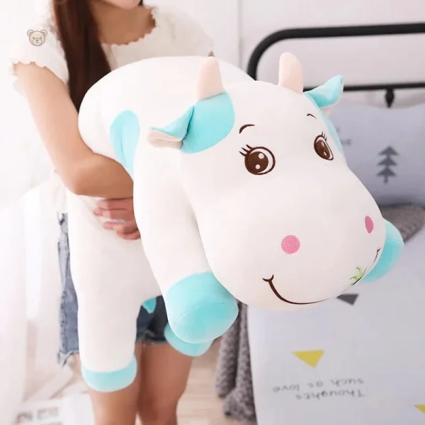 Vache en peluche, compagnon doux pour les enfants