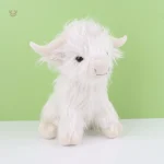 Vache en peluche des montagnes, idéale pour les enfants