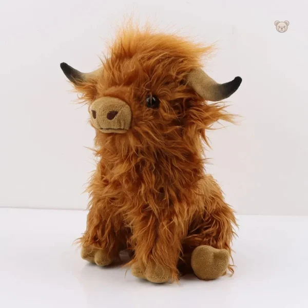 Peluche vache des montagnes, cadeau idéal pour les petits