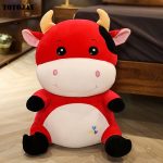 Peluche câline vache, parfaite pour les moments de tendresse