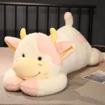 Vache en peluche géante, design coloré et amusant