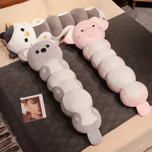 Vache en peluche câline pour moments de tendresse et jeu