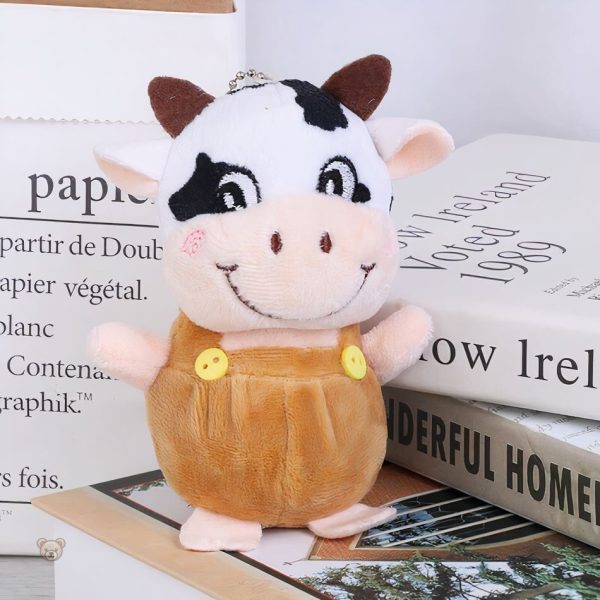 Porte-clés vache douce, ajout charmant pour vos clés