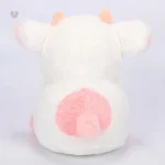Peluche de vache rose, idéale pour les enfants