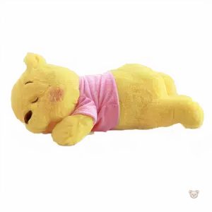 Oreiller en peluche Winnie l’Ourson, compagnon doux pour les petits