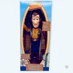 Peluche Woody cowboy douce pour câlins d'aventure enfant