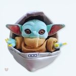 Peluche Yoda douce pour enfants, thème Star Wars