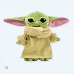 Peluche Yoda vert galactique douce et câline 20 cm