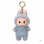Porte-clef Labubu, peluche à motifs colorés