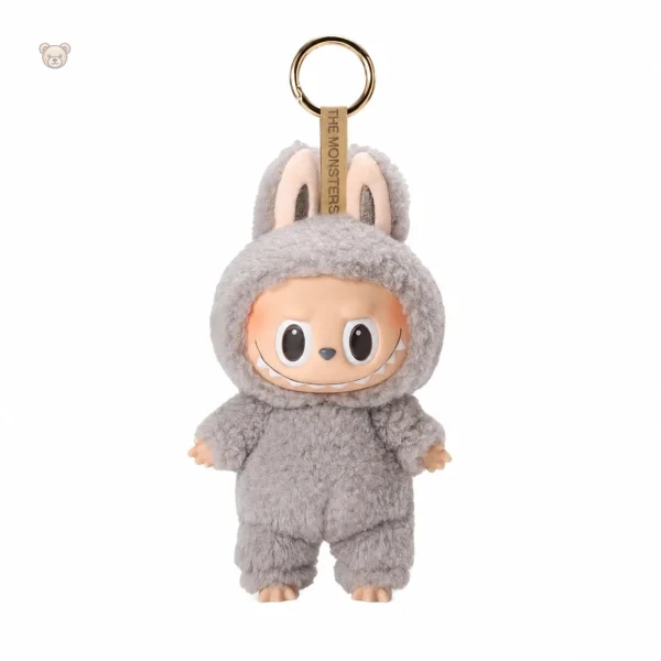 Accessoire peluche Labubu, porte-clef adorable