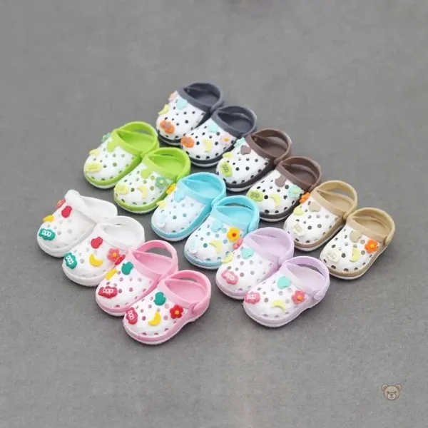 Sabots confortables pour peluche style Labubu