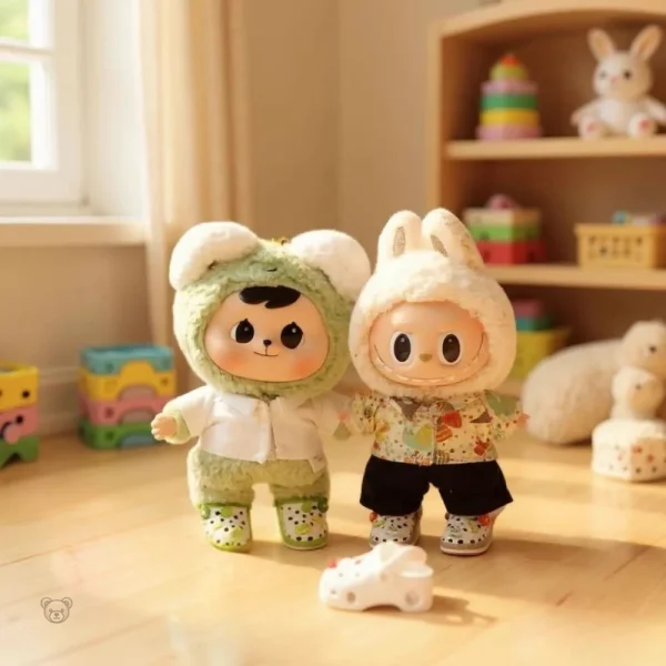 Sabots tendance pour peluche Labubu