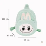 Sac à dos Labubu, peluche colorée et amusante