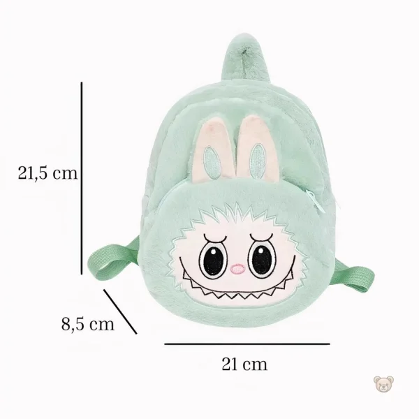 Sac à dos Labubu, peluche colorée et amusante