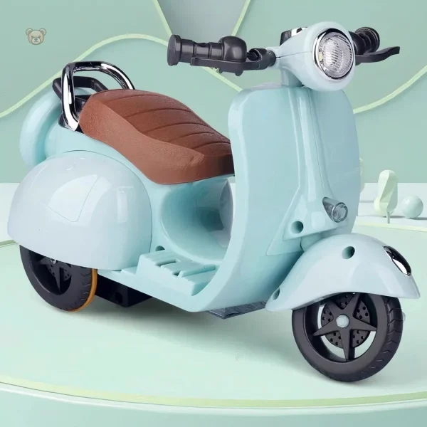 Peluche Labubu avec un scooter à roulettes