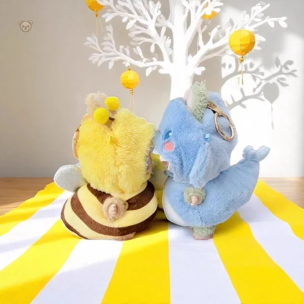 Costume vibrant pour peluche Labubu